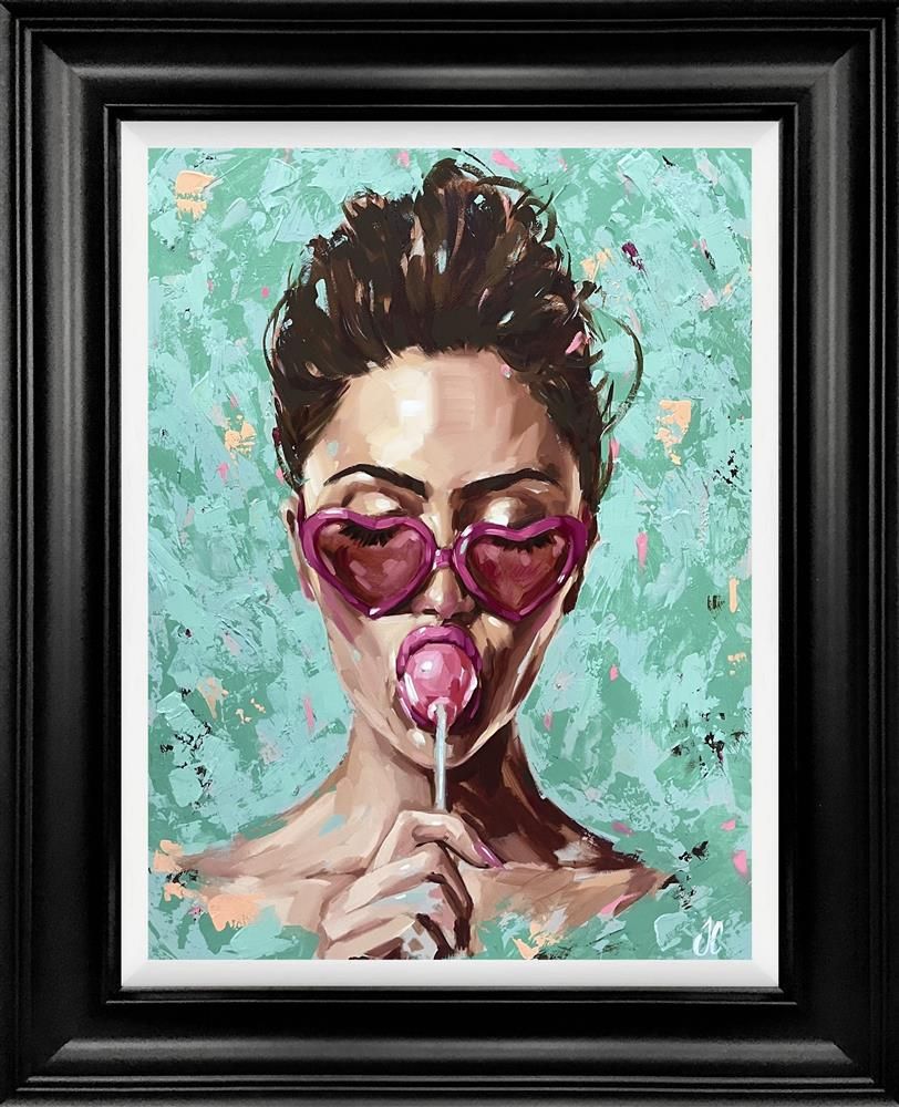 Joss Clapson - 'Rose Tinted Vision' - Framed Original Art