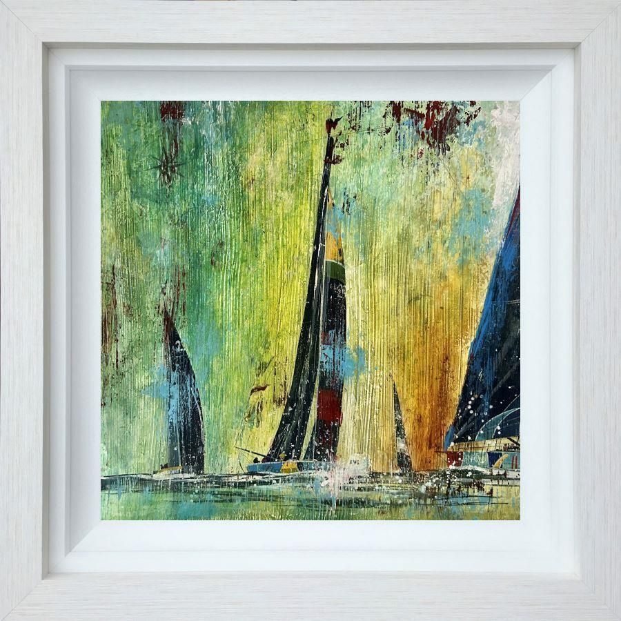 Dale Bowen - 'Reflections Of The Sea' - Framed Original Art