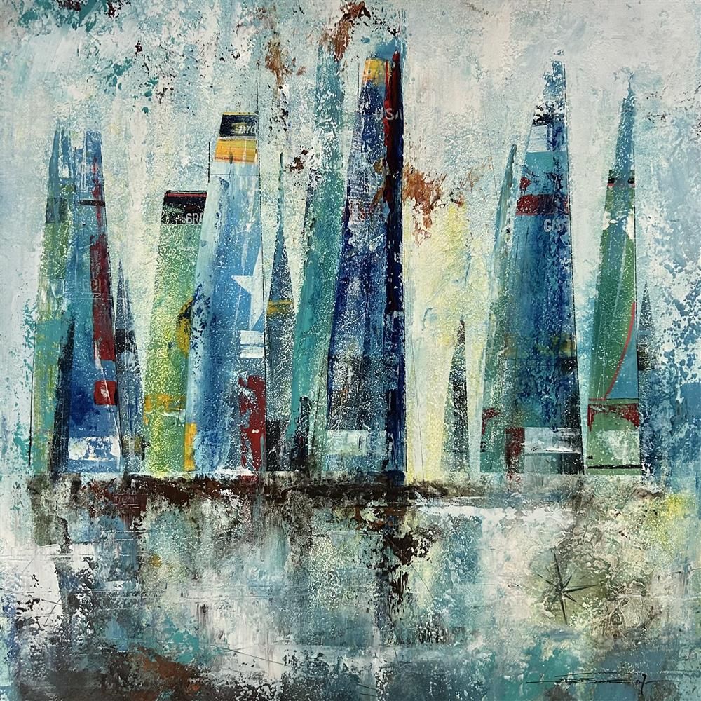 Dale Bowen - 'Seaside Symphony' - Framed Original Art