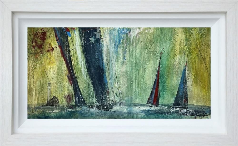 Dale Bowen - 'Into The Ocean' - Framed Original Art