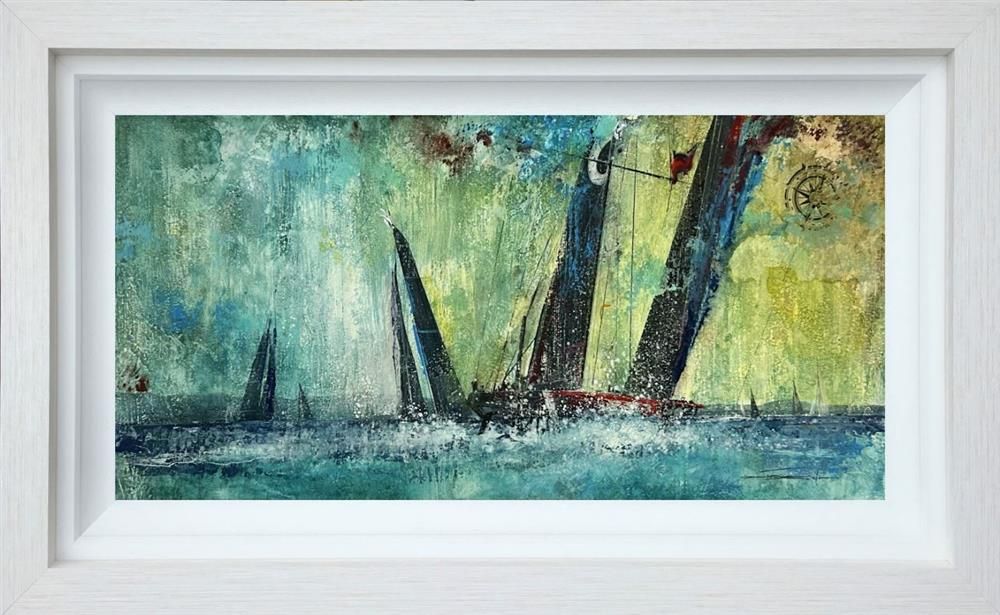 Dale Bowen - 'Tides Against Us' - Framed Original Art