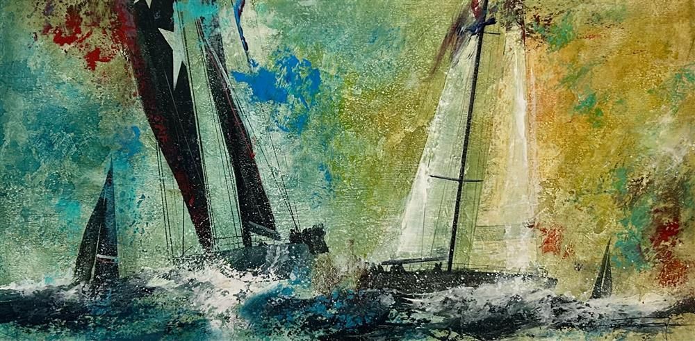 Dale Bowen - 'Heroes Welcome' - Framed Original Art