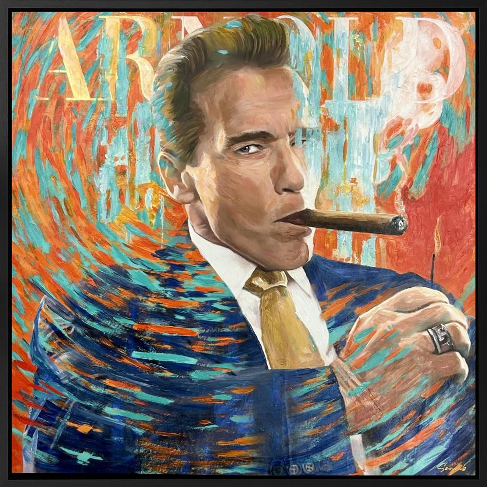 Sannib - 'Arnold' - Framed Original Art