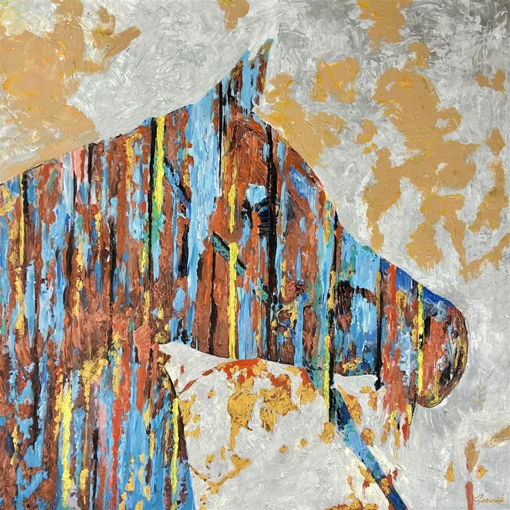 Sannib - 'Phoenix' - Framed Original Art