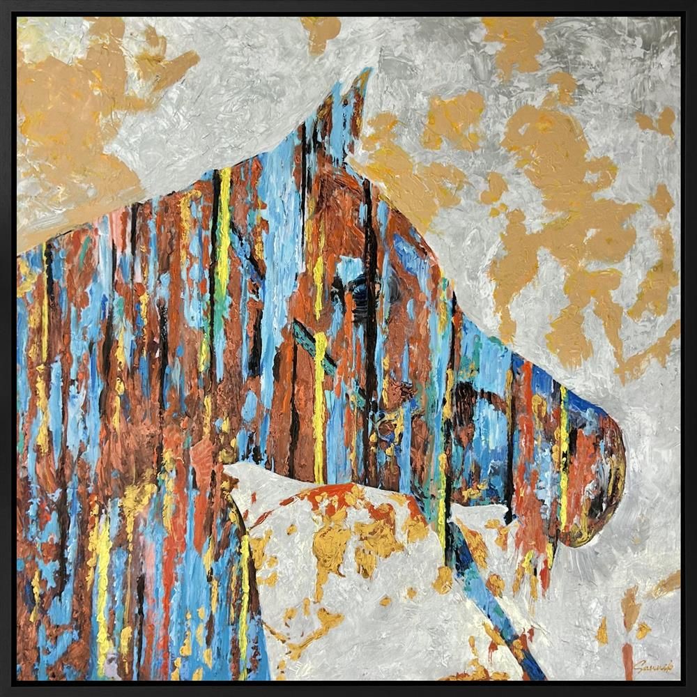 Sannib - 'Phoenix' - Framed Original Art