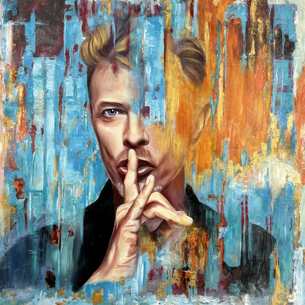 Sannib - 'Shhh' - Framed Original Art