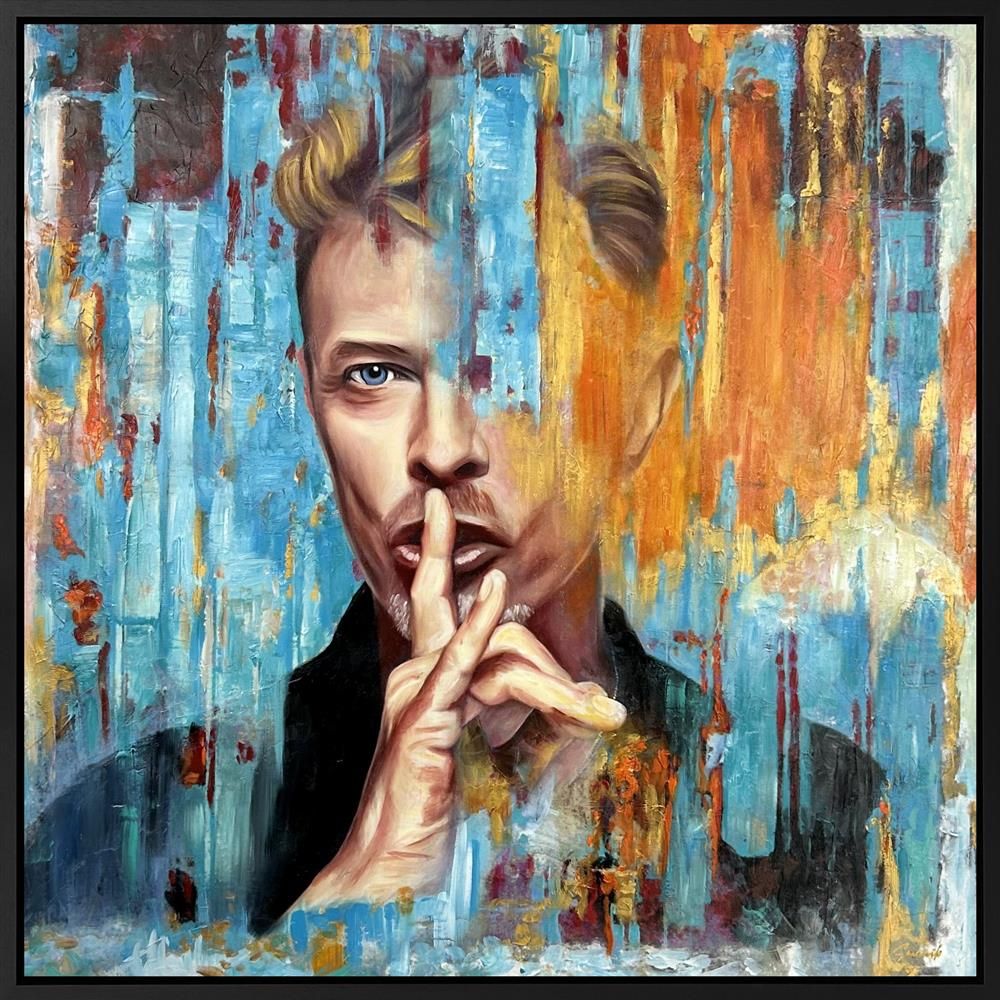 Sannib - 'Shhh' - Framed Original Art