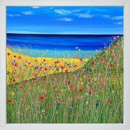 Lisa Pang - 'Walking To The Sea' - Framed Original Artwork