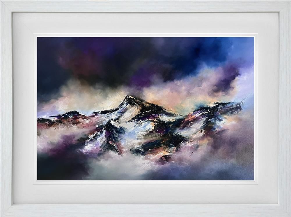 Alison Johnson - 'Within The Clouds' - Framed Original Artwork