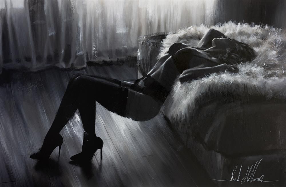 Rob Hefferan- 'Boudoir IV' - Framed Original Artwork