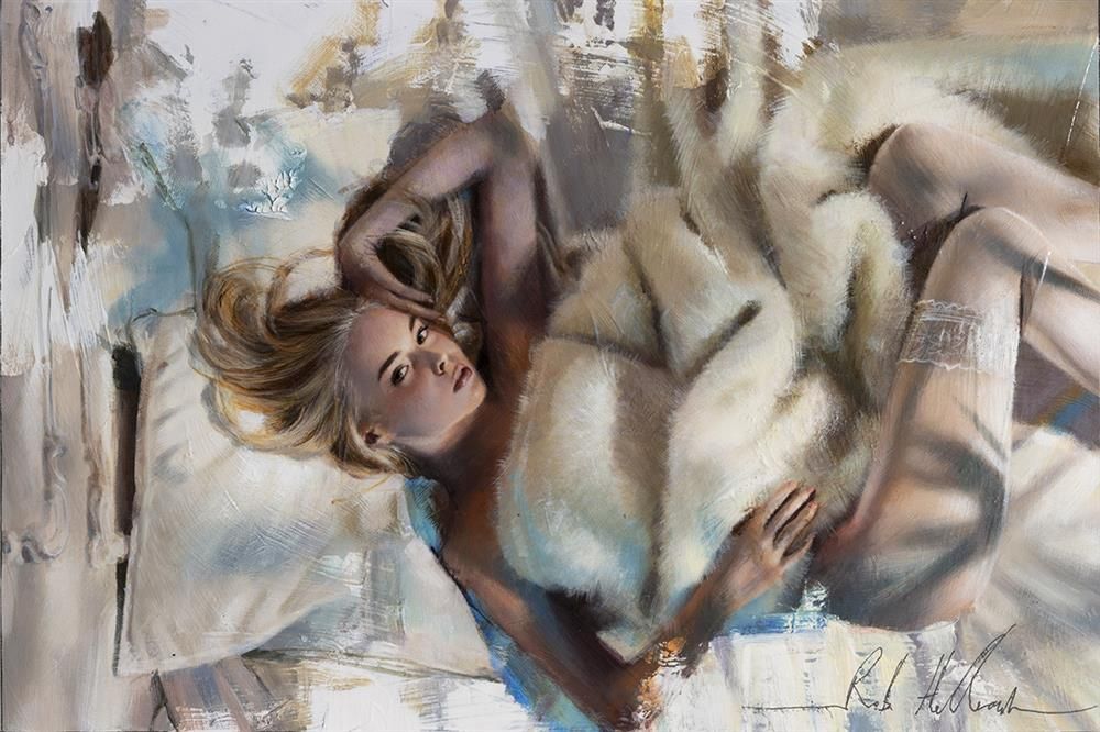 Rob Hefferan- 'Angel Eyes' - Framed Original Artwork