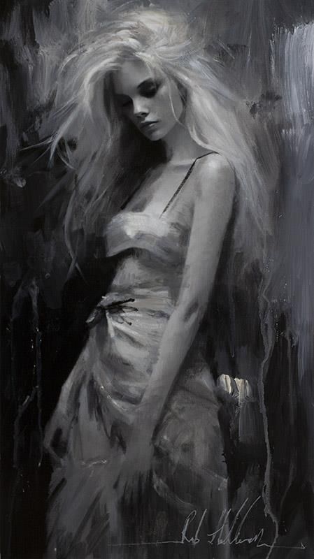 Rob Hefferan - 'Shades Of Love IV (Study)' - Framed Original Artwork