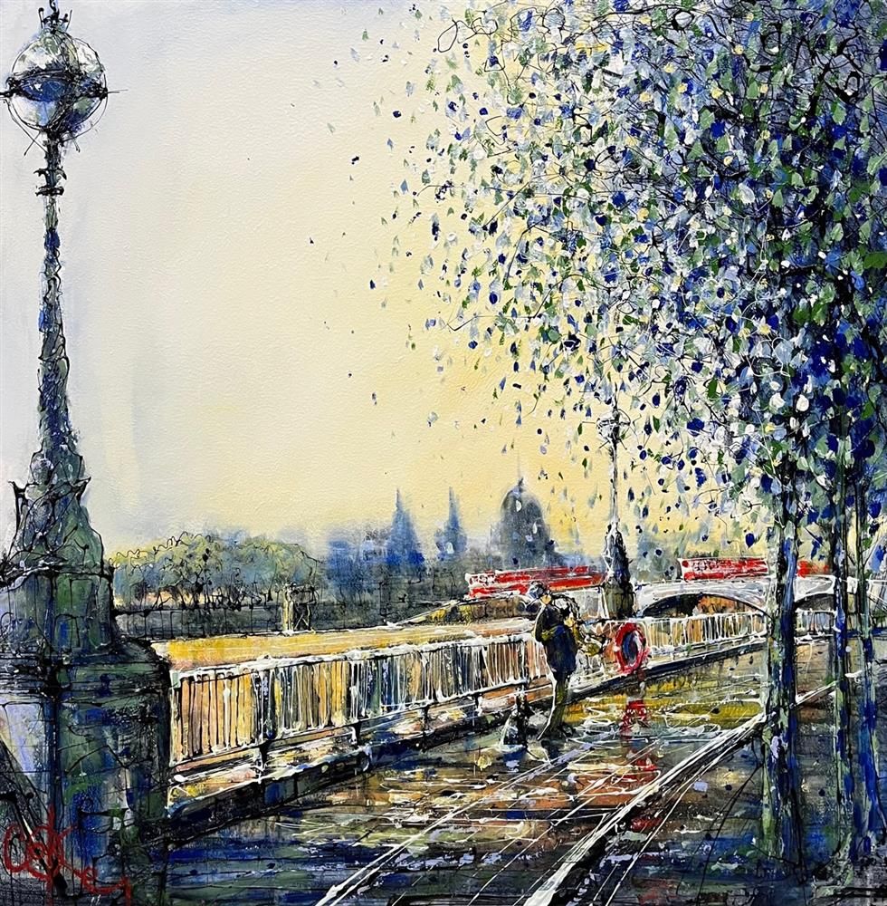 Nigel Cooke - 'St Paull's Haze'  - Framed Original Artwork