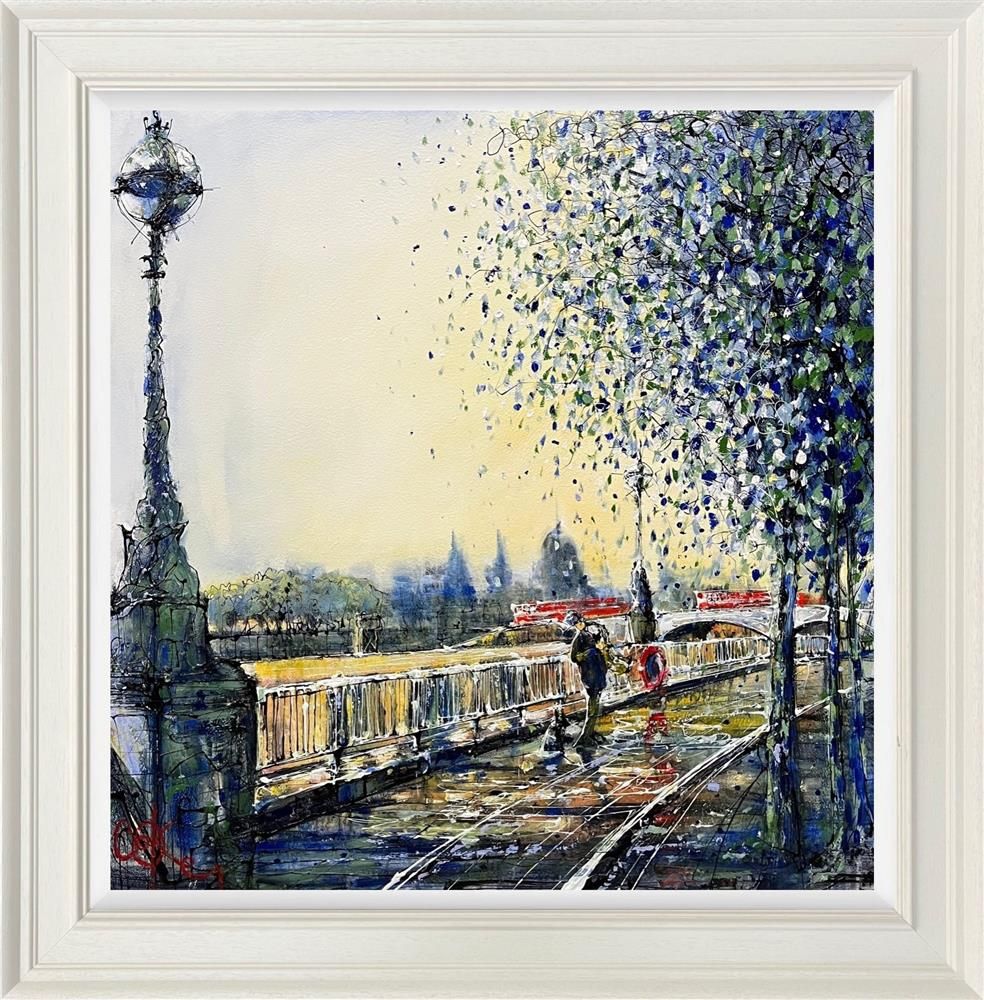 Nigel Cooke - 'St Paull's Haze'  - Framed Original Artwork