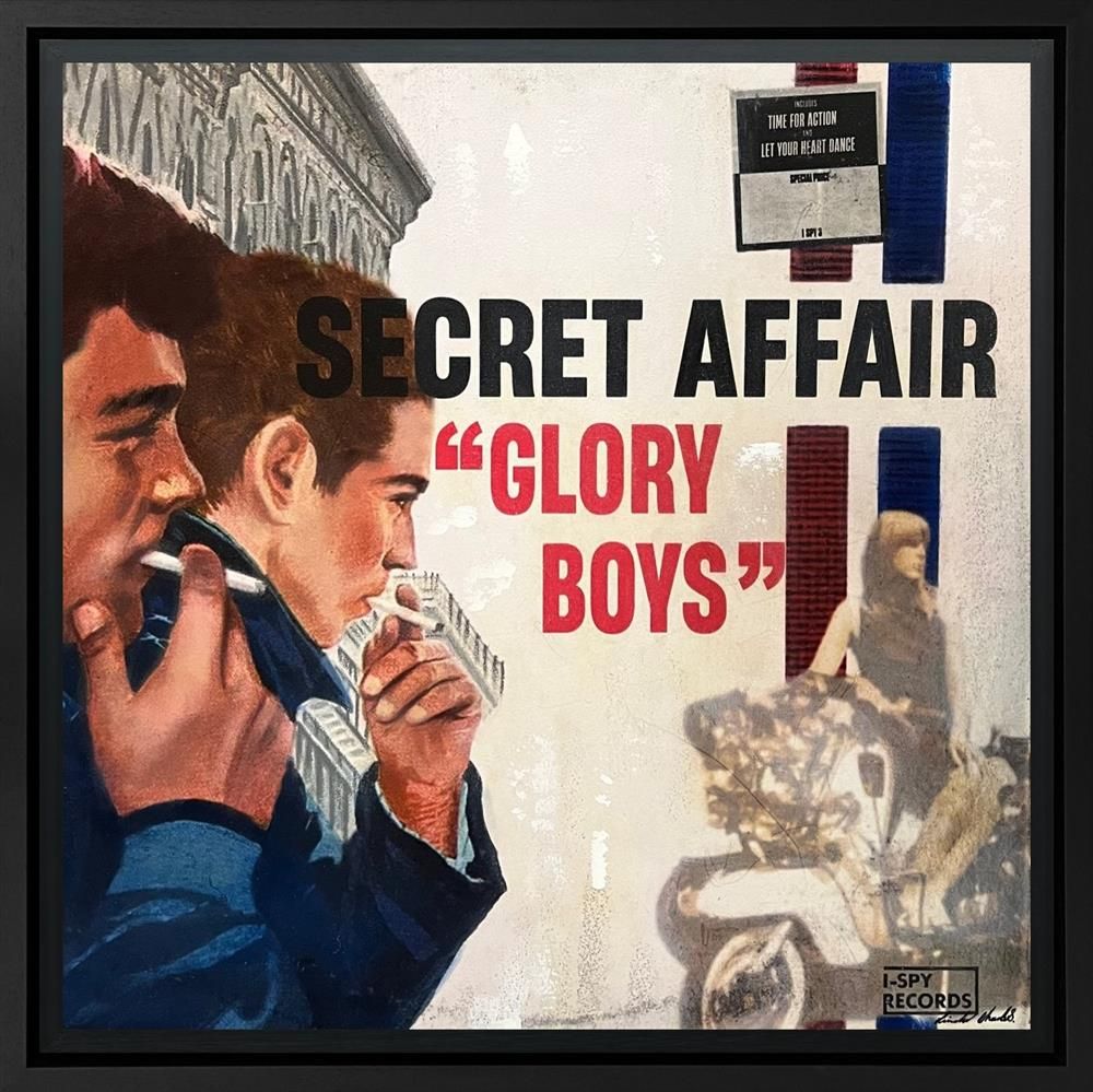 Linda Charles - 'Glory Boys' - Framed Original Artwork