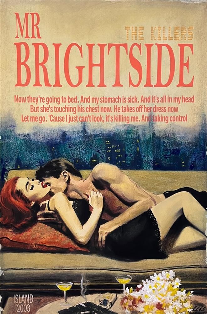 Linda Charles - 'Mr Brightside' - Framed Original Artwork
