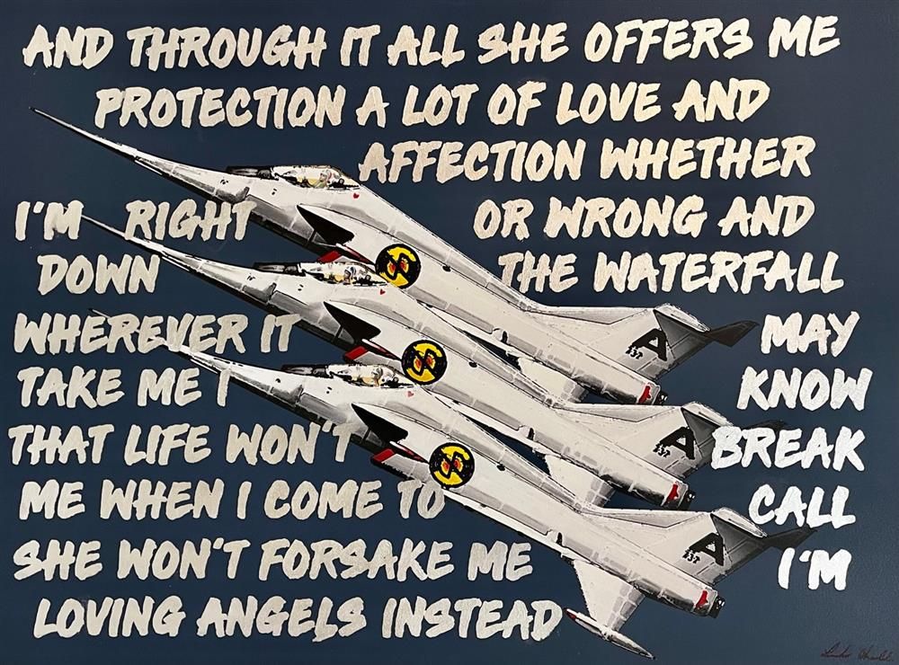 Linda Charles - 'Angels' - Framed Original Artwork