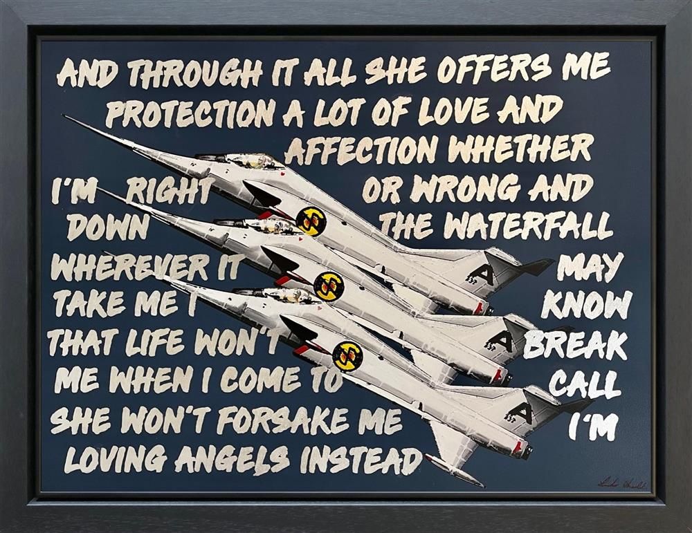 Linda Charles - 'Angels' - Framed Original Artwork