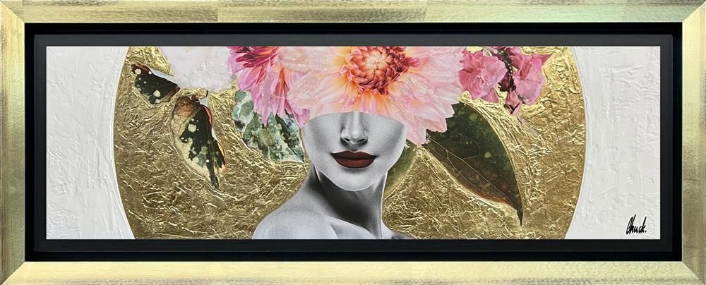 Chuck - 'Touch Of Pink' - Framed Original Art