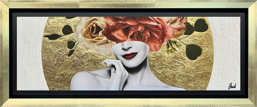 Chuck - 'Champagne Glow' - Framed Original Art