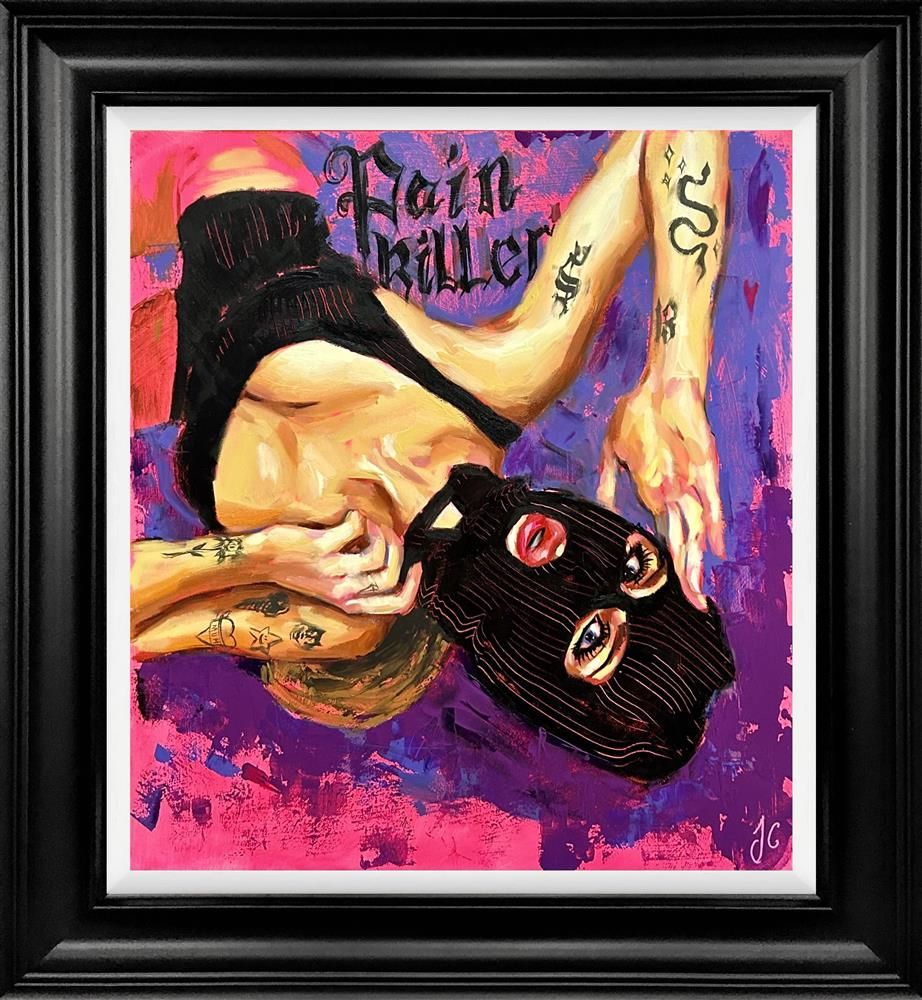 Joss Clapson - 'Pain Killer' - Framed Original Art