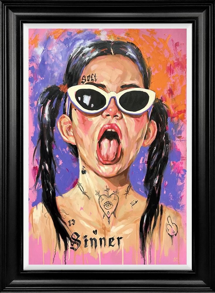 Joss Clapson - 'Sinner' - Framed Original Art