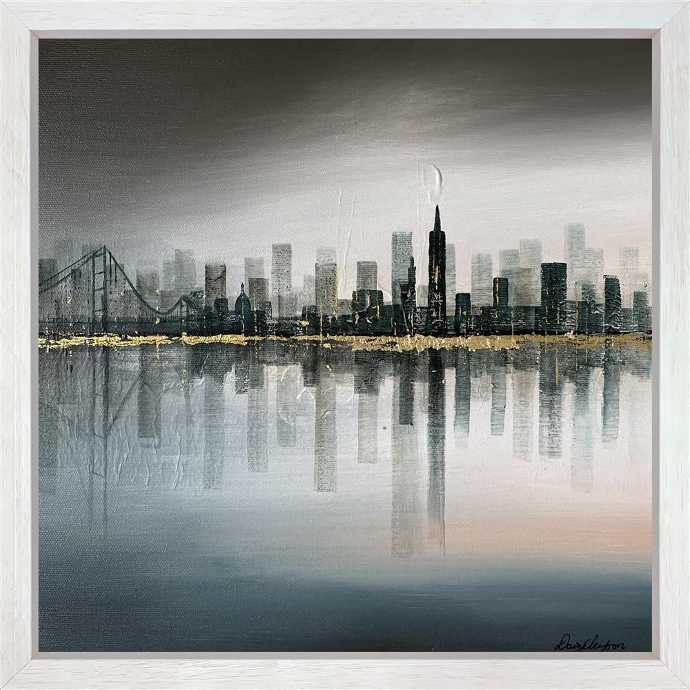 Daisy Clayton -  'San Fran Harmony' - Framed Original Artwork