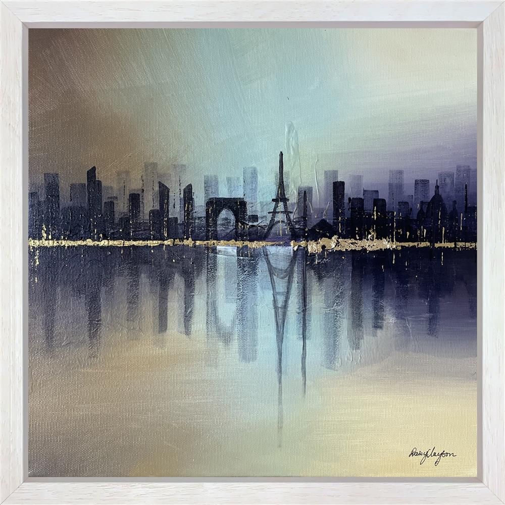 Daisy Clayton -  'Paris Nights And Lights' - Framed Original Artwork