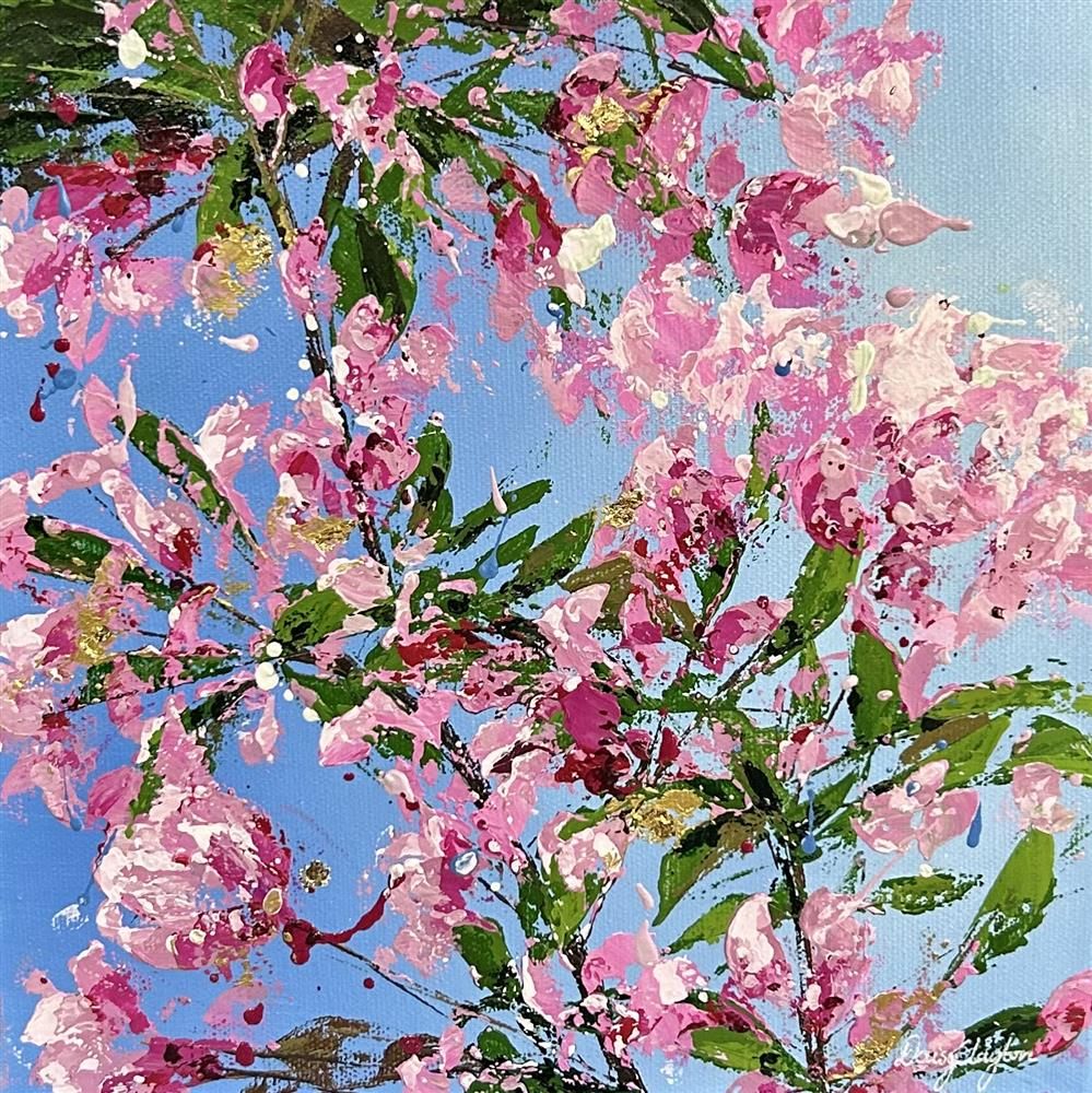 Daisy Clayton -  'Floral Elegance' - Framed Original Artwork