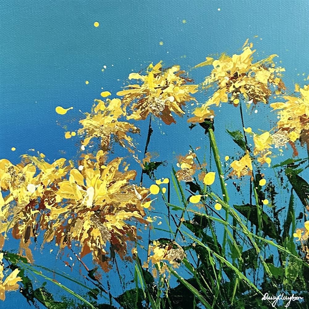 Daisy Clayton -  'Garden's Symphony' - Framed Original Artwork