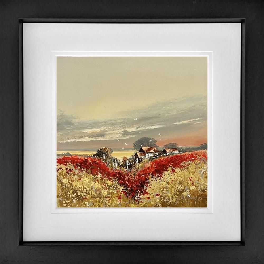 John Horsewell - 'The Hills Of Gold' - Framed Original Artwork