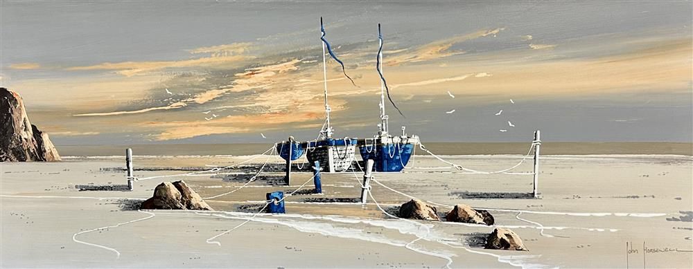 John Horsewell - 'Commotion In The Ocean' - Framed Original Artwork