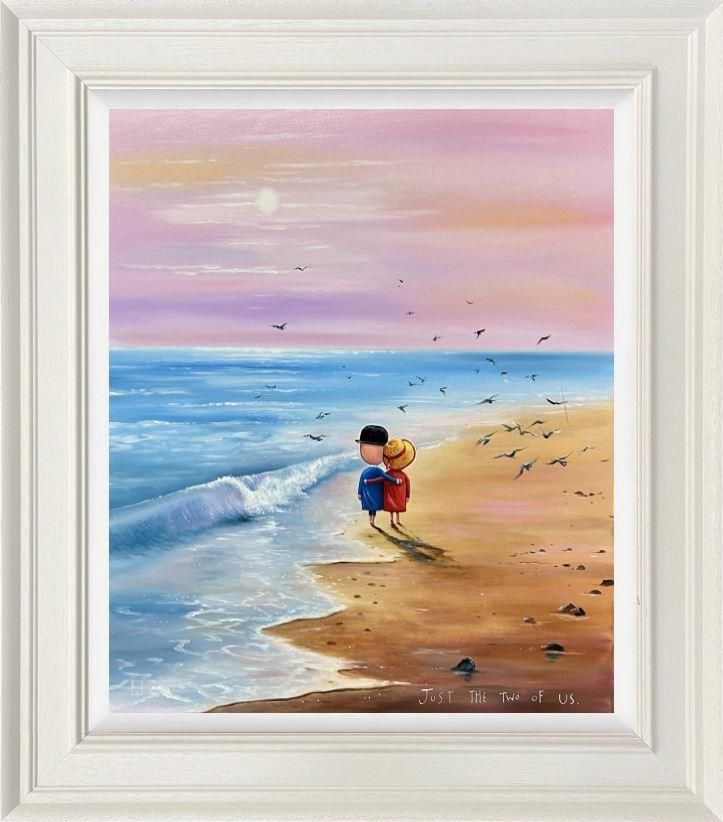 Michael Abrams - 'Just The Two Of Us' - Framed Original Art