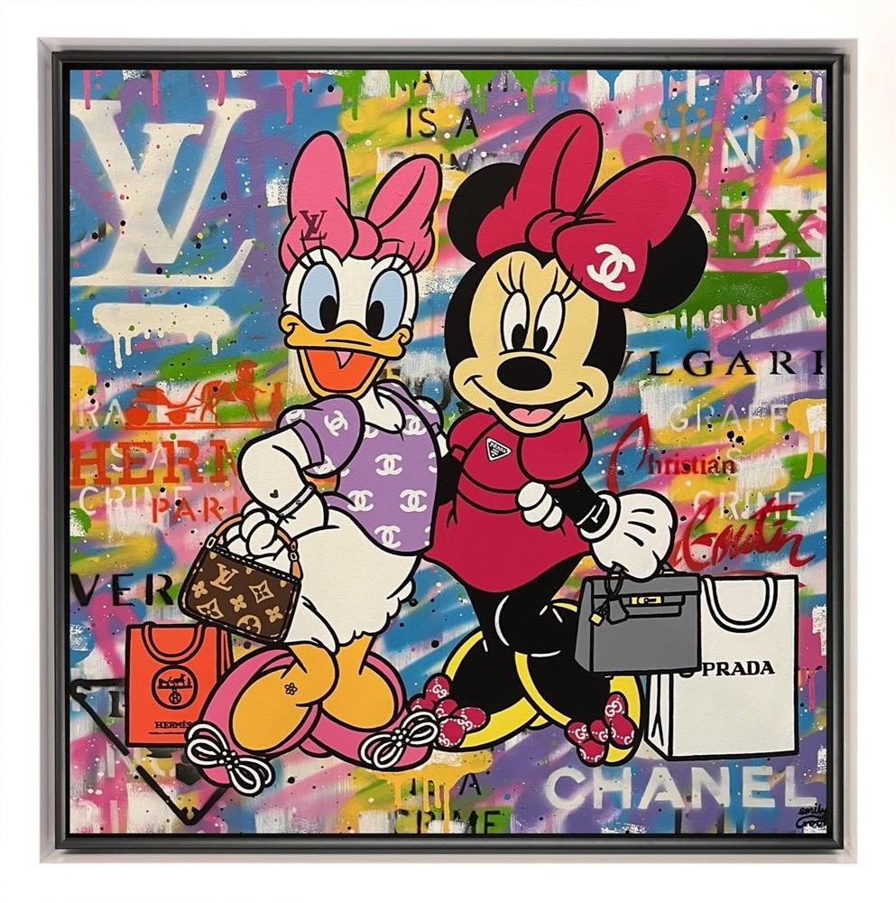 Emily Crook - 'Ladies Day Out' - Framed Original Art