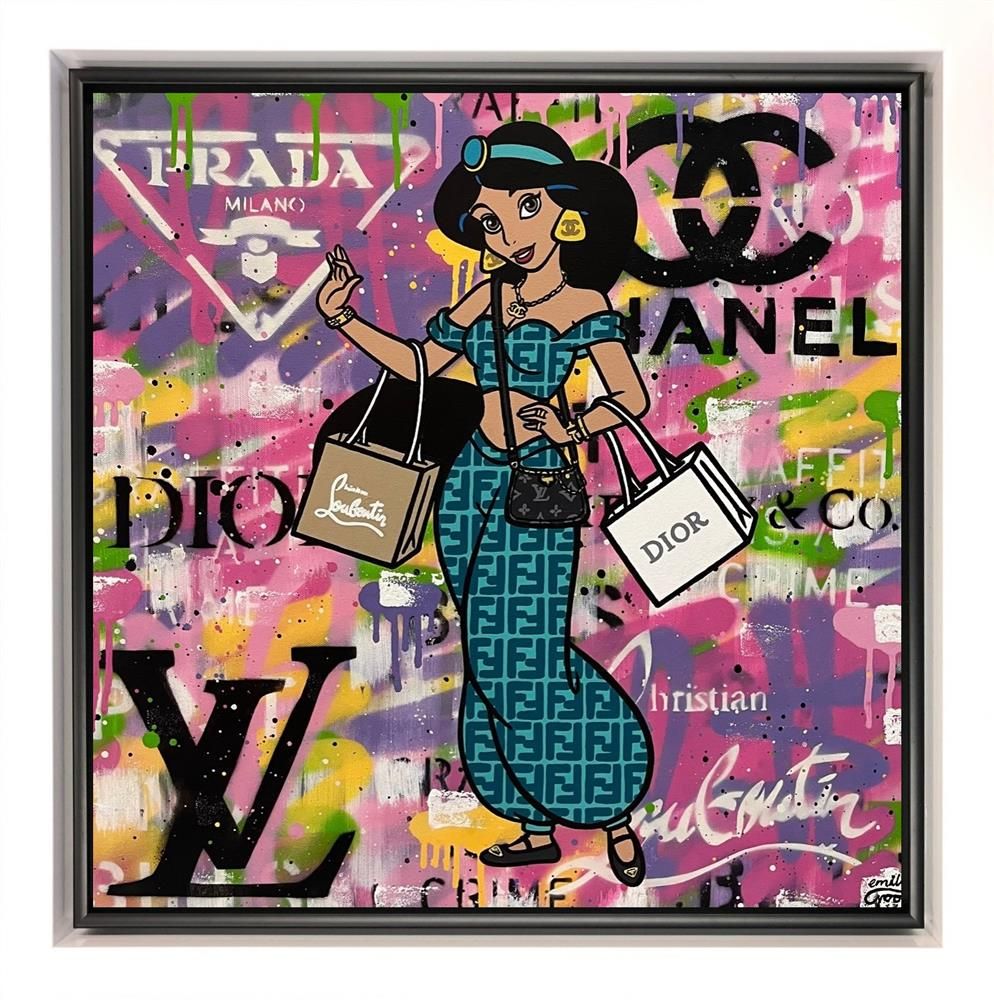 Emily Crook - 'Dressed To Impress' - Framed Original Art