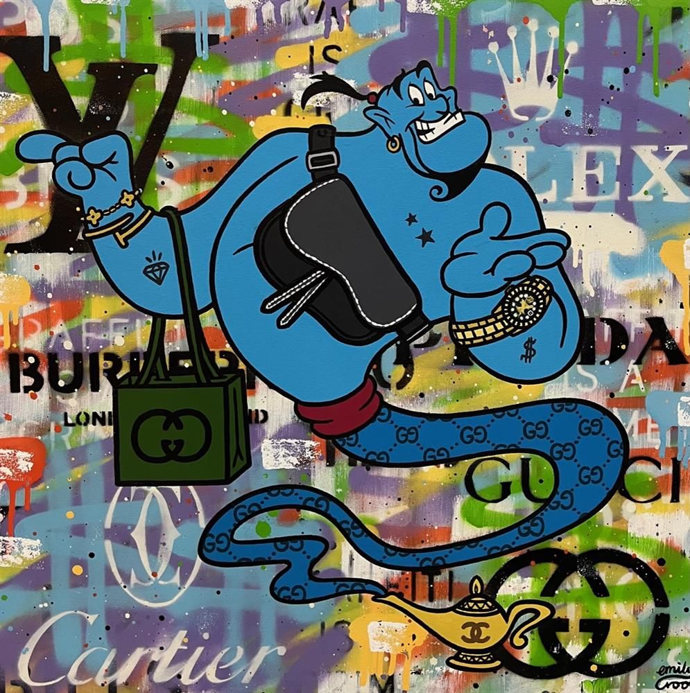 Emily Crook - 'One Wish Left' - Framed Original Art