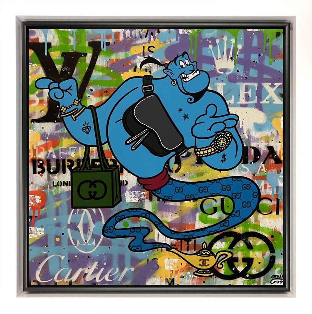 Emily Crook - 'One Wish Left' - Framed Original Art