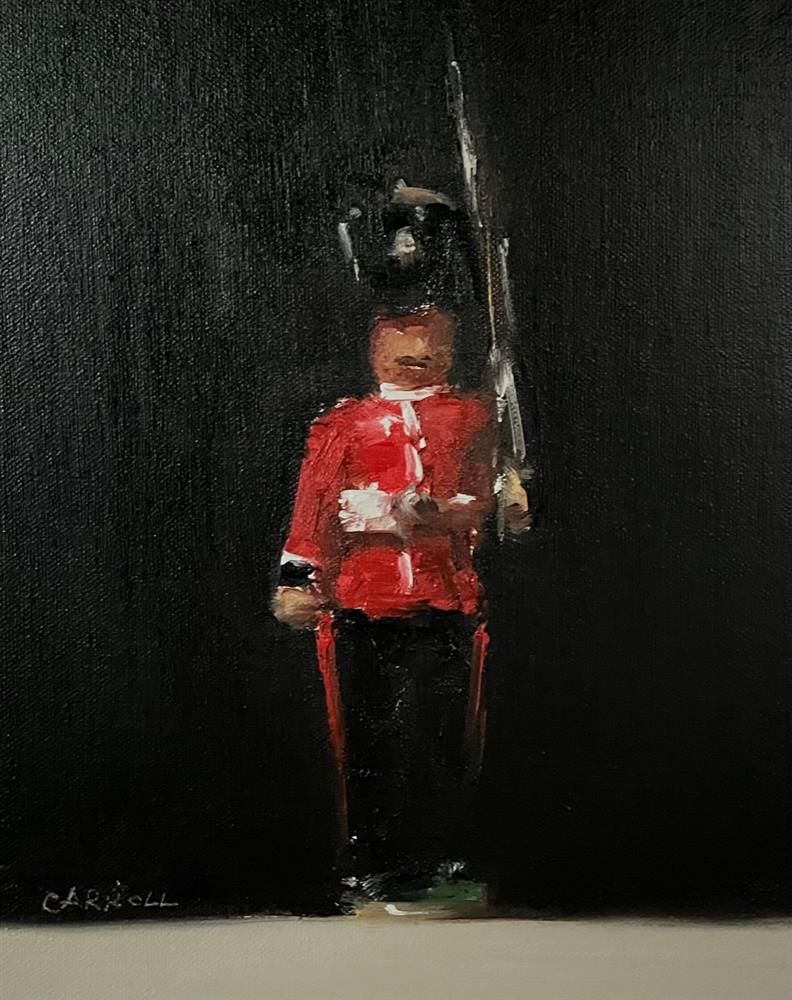 Neil Carroll -  'The Guard' - Framed Original Painting