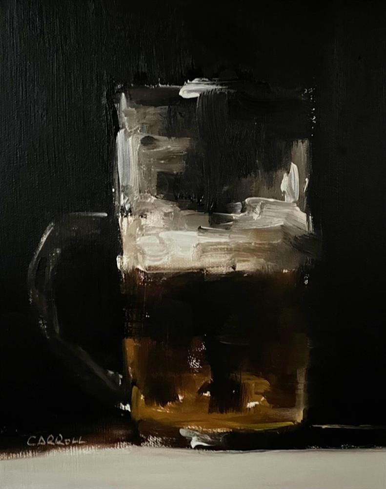 Neil Carroll -  'Beer' - Framed Original Painting