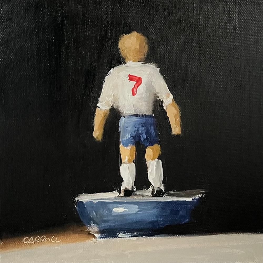 Neil Carroll -  'England 7' - Framed Original Painting