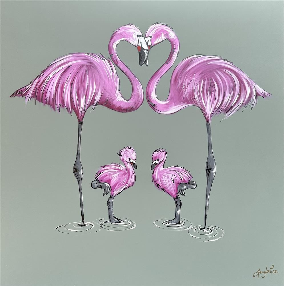 Amy Louise - 'Tiny Toes II' - Framed Original Art