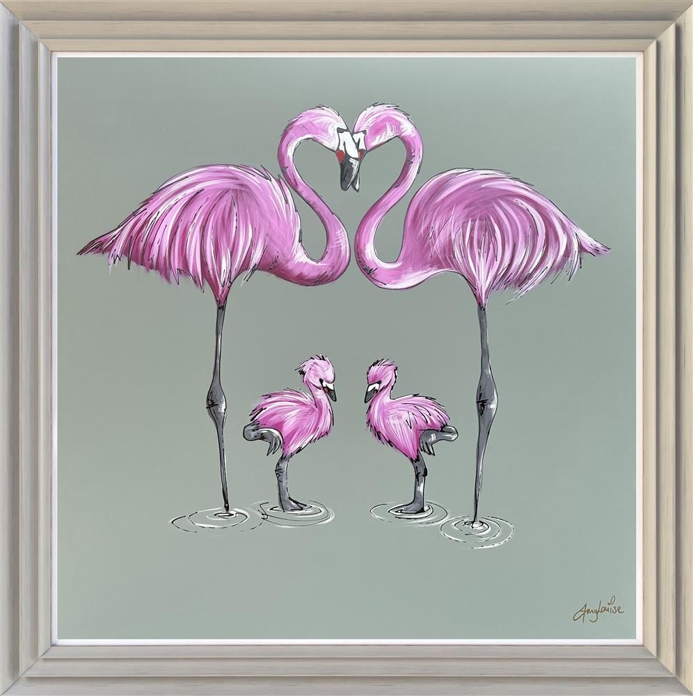 Amy Louise - 'Tiny Toes II' - Framed Original Art