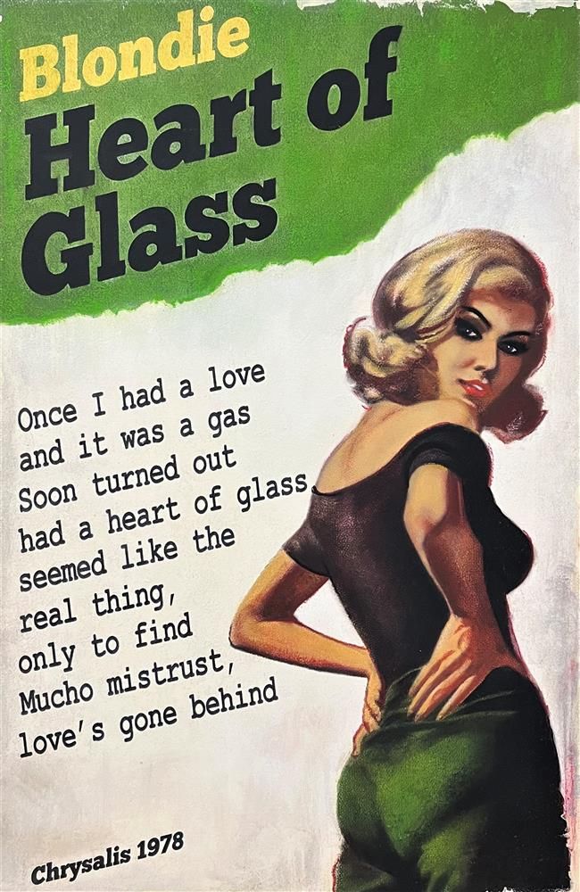 Linda Charles - 'Heart Of Glass' - Framed Original Artwork