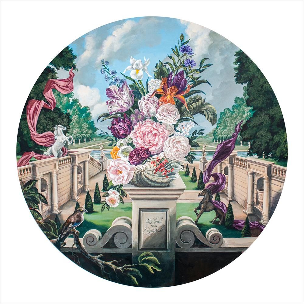 Laurence Llewelyn-Bowen - 'Garden With The Secret Of Life' -  Framed Limited Edition