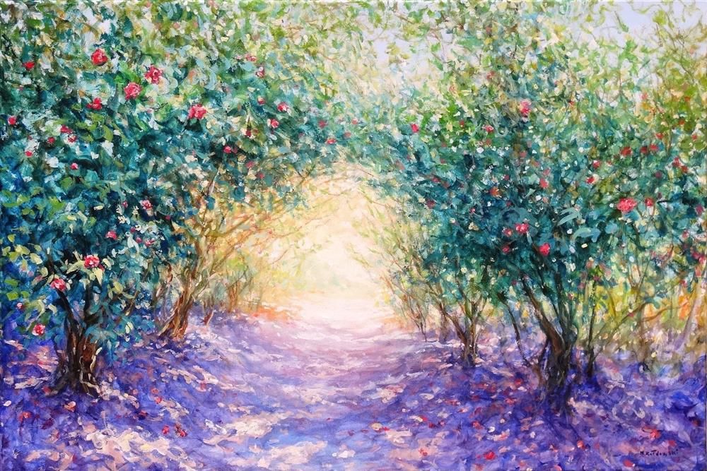 Mariusz Kaldowski - 'Camelia Grove' - Framed Original Art