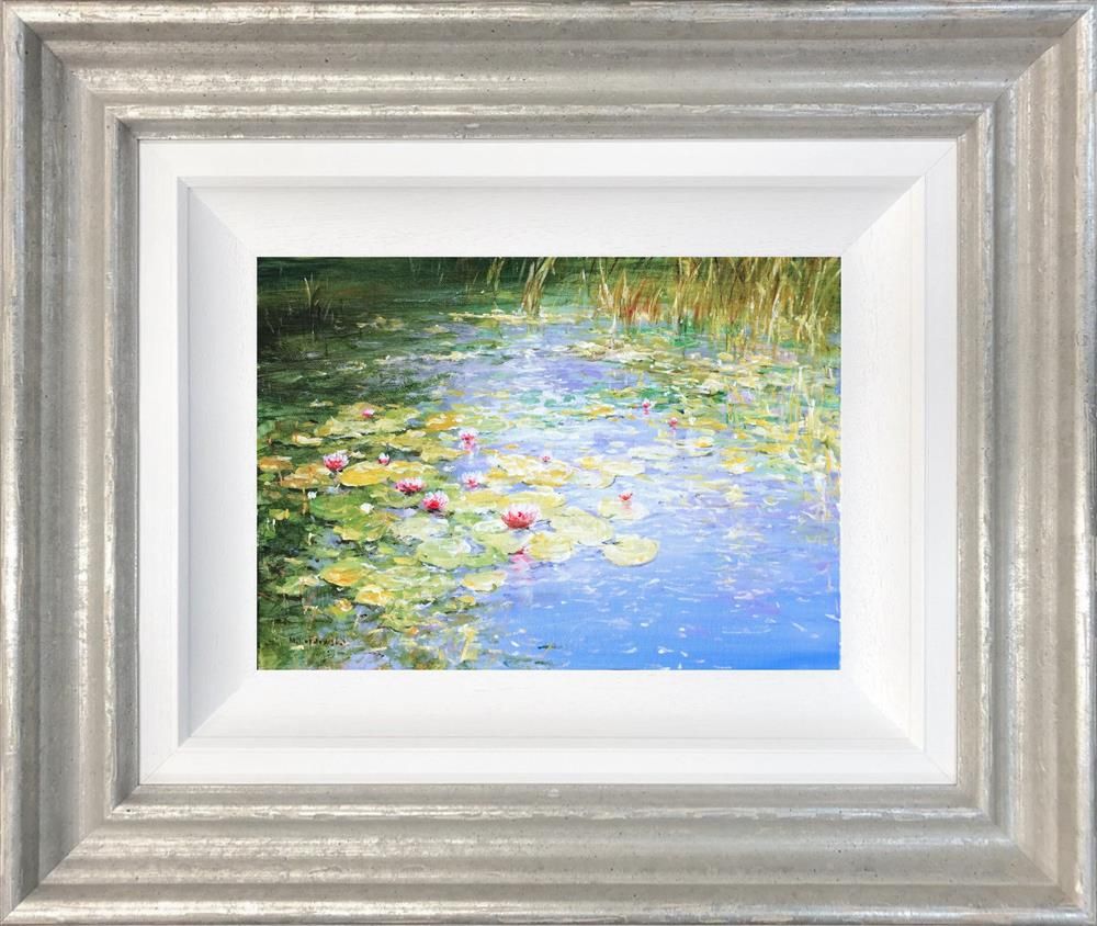 Mariusz Kaldowski - 'Shimmering Pond' - Framed Original Art
