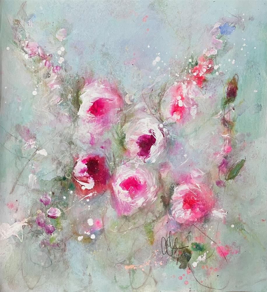 Carrie Clayden - 'Fragrant Symphony' - Framed Original Artwork