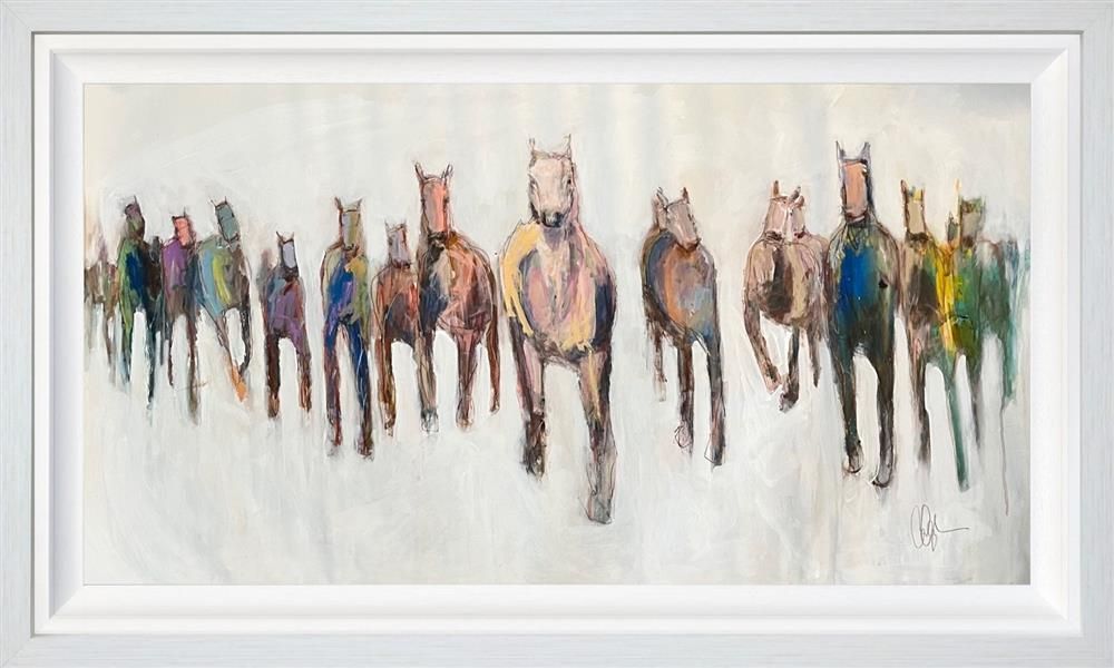 Carrie Clayden - 'Untamed' - Framed Original Artwork
