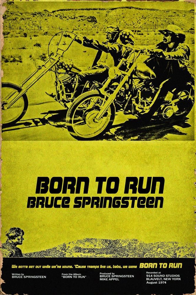 Linda Charles - 'Born To Run - ReMovied' - Framed Original Artwork