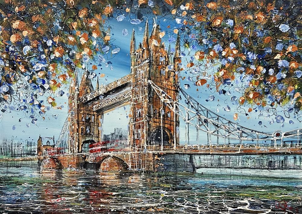 Nigel Cooke - 'Tower Bridge - Canvas Deluxe' Original Artwork